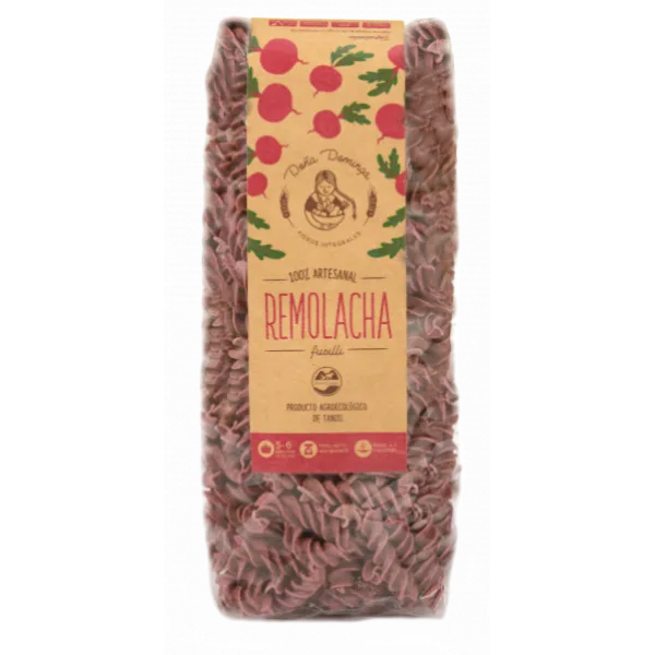 Fideos Integrales Doña Dominga con Remolacha x 400 gr x 18 unidades